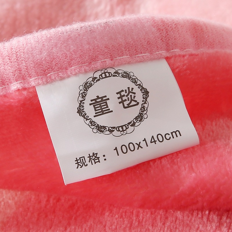 Chăn Lông Tuyết Hoạt Hình 2 Mặt Mềm Mại Cho Bé (KT 100x140cm)