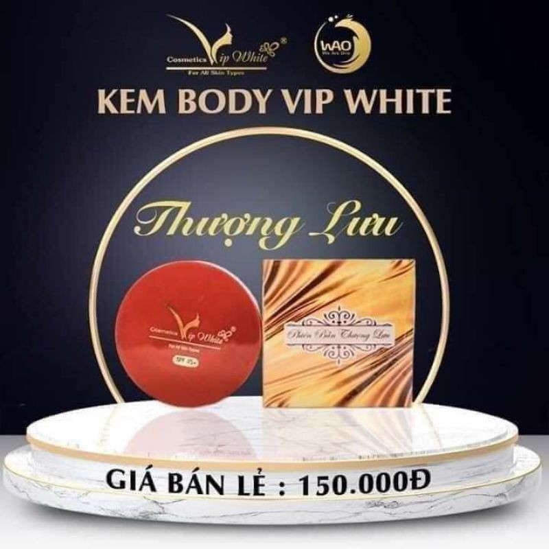 Body Vip White Phiên Bản Thượng Lưu hộp 250g