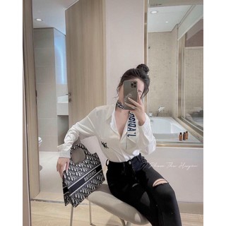 🌺 SƠ MI LỤA THÊU DIOR KÈM KHĂN 🌺