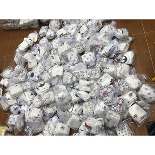 Set khăn sữa aden sợi tre túi lưới
