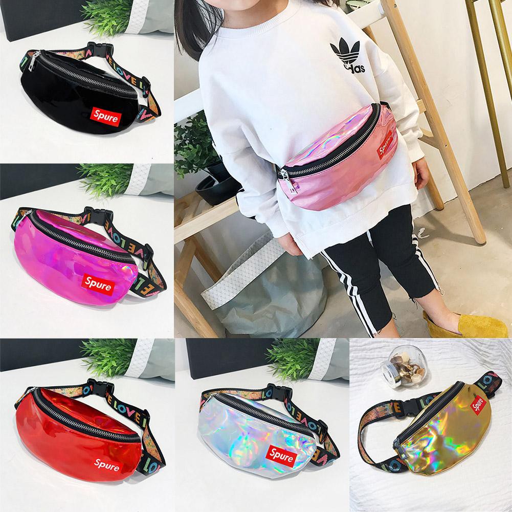 ♚Frendyest♚Fashion Kids Cute Mini Crossbody Bag Waist Pack Casual Zipper Chest Bags