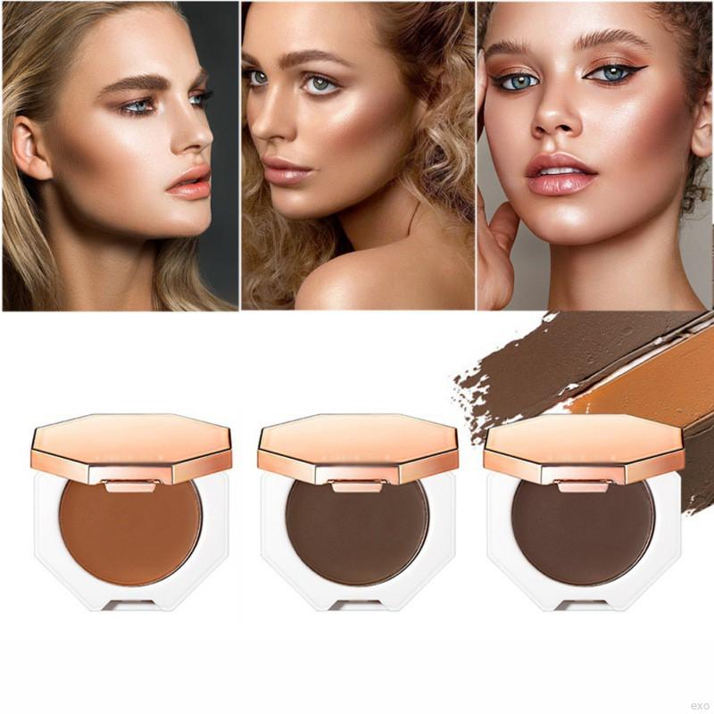 [Hàng mới về] Kem tạo khối và bronzer QIBESTPU có 3 màu tông lì lâu trôi | BigBuy360 - bigbuy360.vn