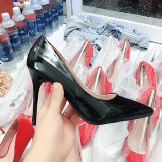 Giày cao gót nữ Calla đen 9-10p