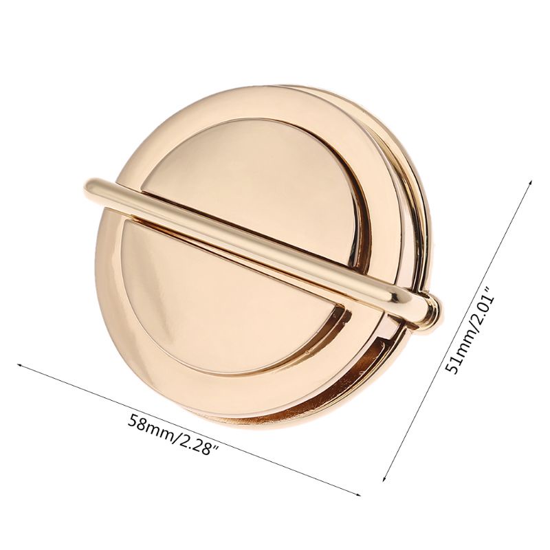 Khóa Vặn Kim Loại Dùng Để Làm Túi Xách Da DIY