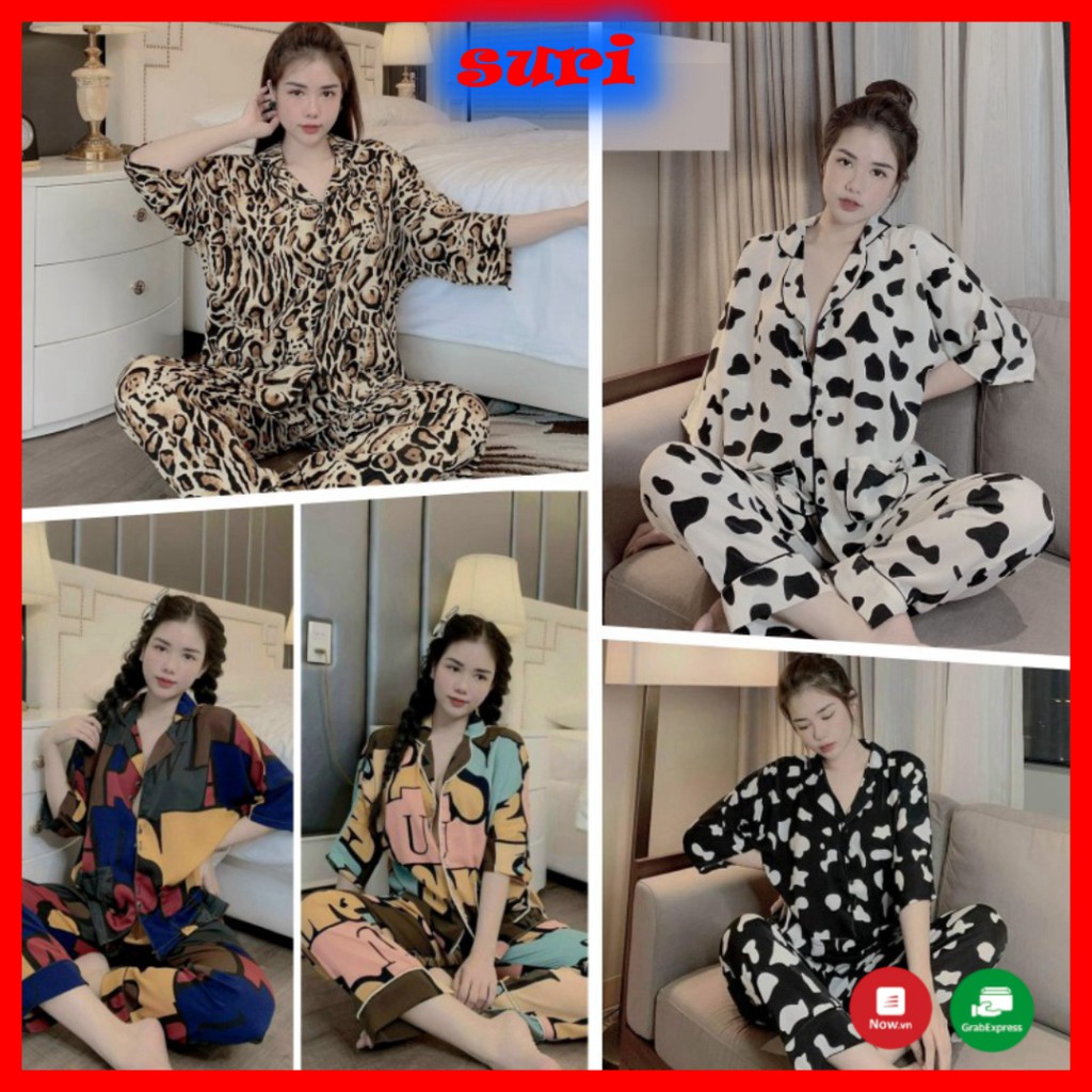 Đồ Bộ Nữ Pijama Lụa Mango -  Cánh Dơi Cộc Dài   * MA-CD-00   #Đồ Ngủ | Đồ Bộ Nữ | Váy Ngủ | Pyjama | Pizama --