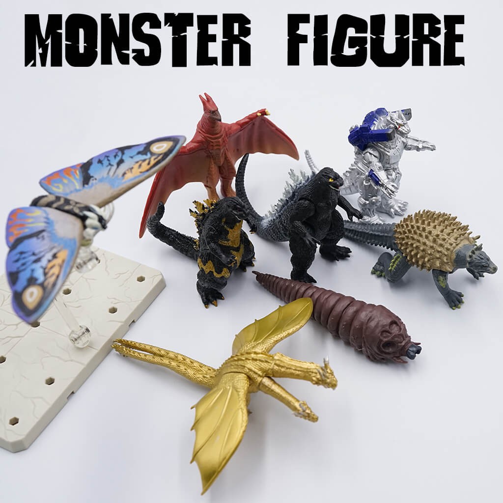 Sét 8 Mô Hình Godzilla vs Kong Trong Godzilla King of The Monsters 3 - mẫu 3