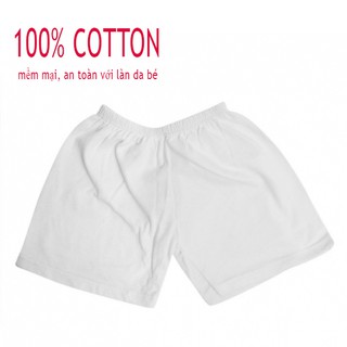 Quần Ngắn Trắng sơ sinh Bosini( 2 - 11.3kg)