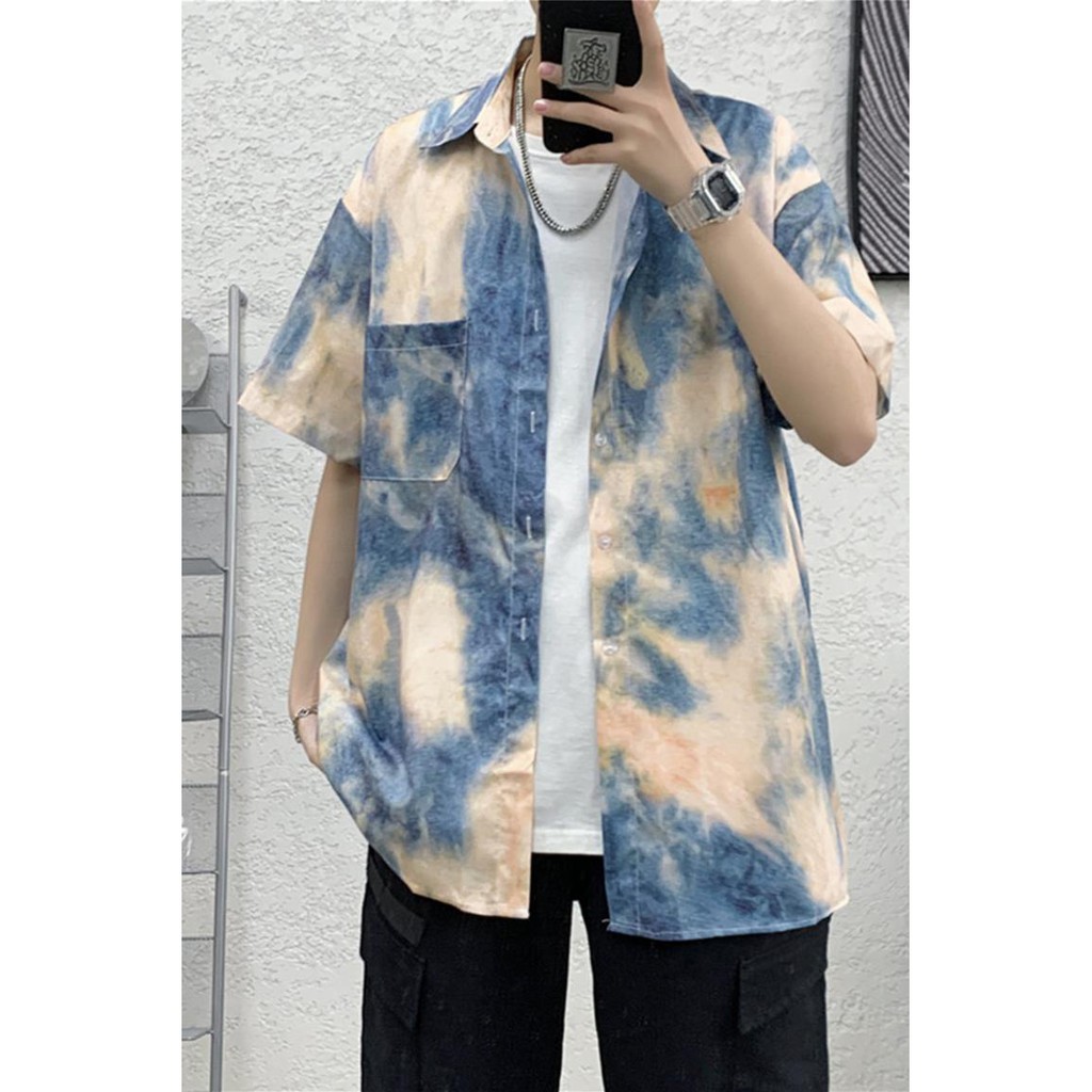 [HÀNG HIỆU] Áo Sơ Mi Tay Ngắn Thời Trang Dành Cho Nam | BigBuy360 - bigbuy360.vn