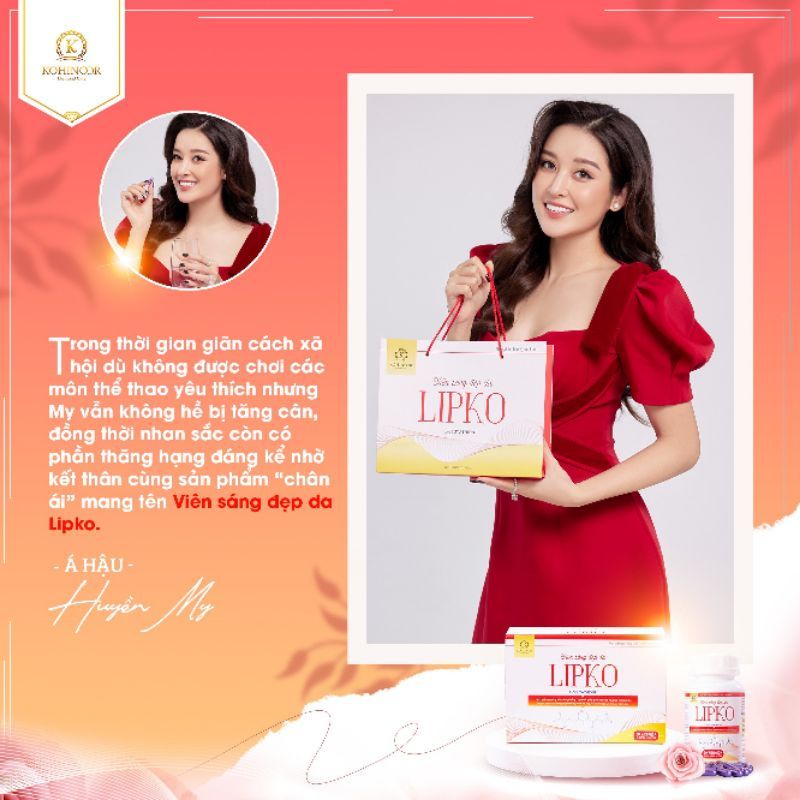 Lipko trắng da toàn thân