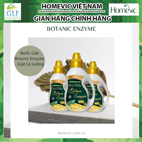 Nước giặt xả đậm đặc Botanic Enzyme 1L