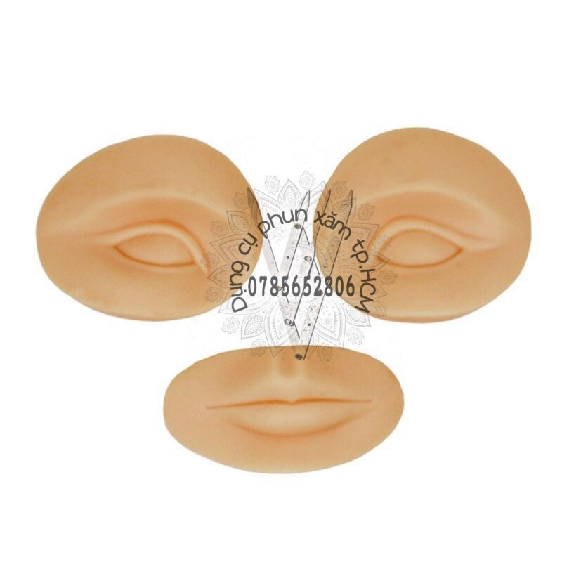 Bộ mắt môi rời tập phun xăm
