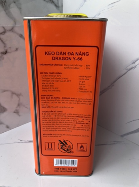 Keo chó Kim Khí Dung Anh  keo con chó Y66 lon 3,3L chính hãng