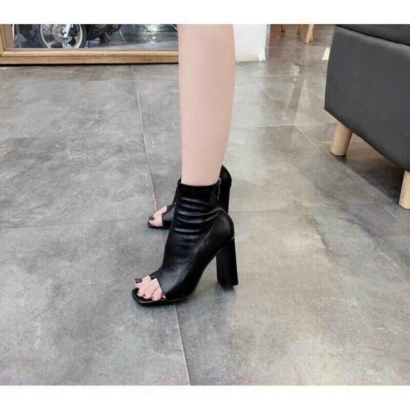 BỐT NỮ THỜI TRANG 7P HỞ MŨI CHẤT DA MỀM MỊN SIÊU ĐẸP