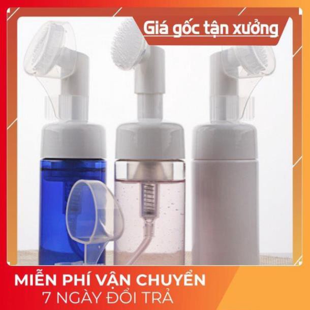 Chai Chiết Mĩ Phẩm ❤ SIÊU RẺ ❤ Chai tạo bọt massage 100ml,150ml chiết mỹ phẩm , phụ kiện du lịch