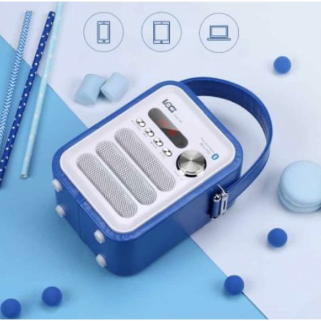 Loa nghe tiếng anh cho bé Loci P50 - Loa nghe mp3/ đài FM / kết nối bluetooth điện thoại Loci P50