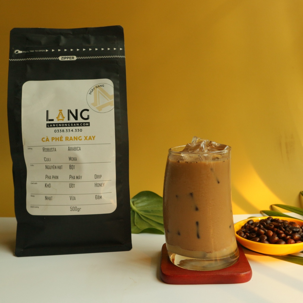 [500gr] Cà phê nguyên chất - Làng Cà Phê