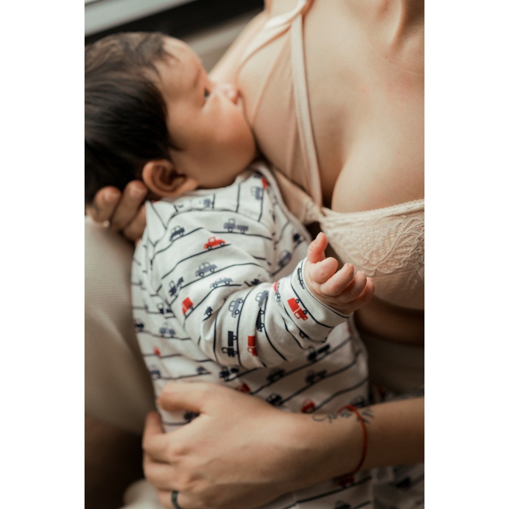 Bộ Đồ Lót Bà Bầu Cho Con Bú Sau Sinh Tiện Lợi Chống Chảy Xệ Ladali | BigBuy360 - bigbuy360.vn