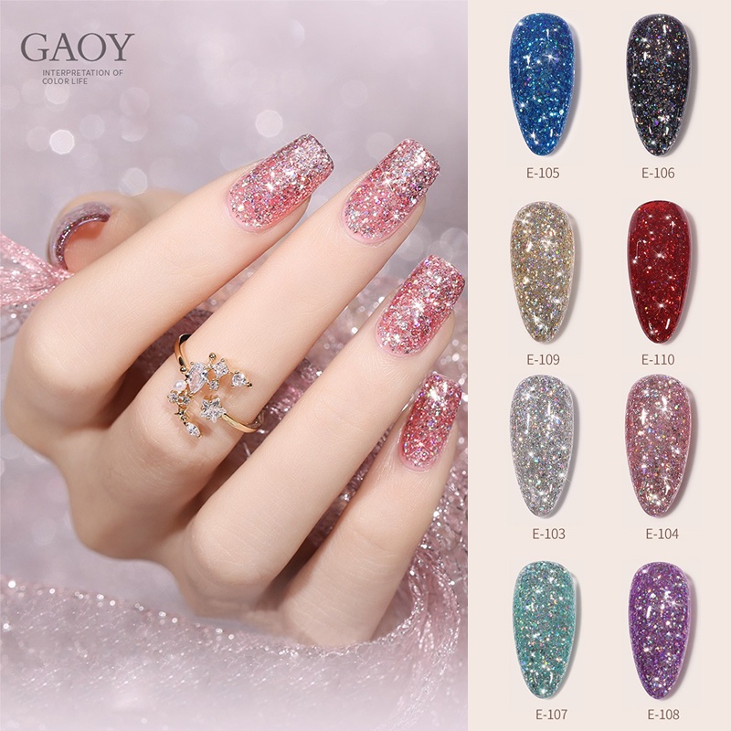 ❤❤Gel dưỡng móng GAOY - Gel nối móng úp nhanh, bền đẹp tuýp