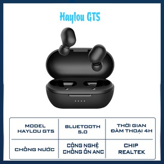 Tai nghe bluetooth không dây TWS Gaming Haylou GT5 - chip Realtek