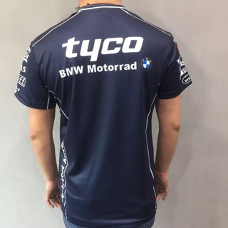 Áo thun không cổ tem BMW