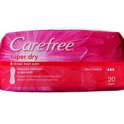 Băng Vệ Sinh Hằng Ngày Carefree Super Dry -----20 Miếng