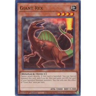Thẻ bài Yugioh - TCG - Giant Rex / MGED-EN055'