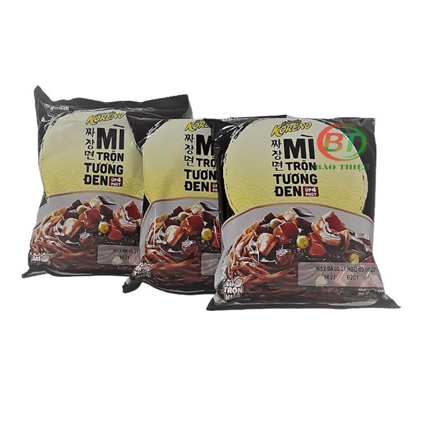 (2 vị) Mì trộn tương đen Koreno gói 78g | BigBuy360 - bigbuy360.vn