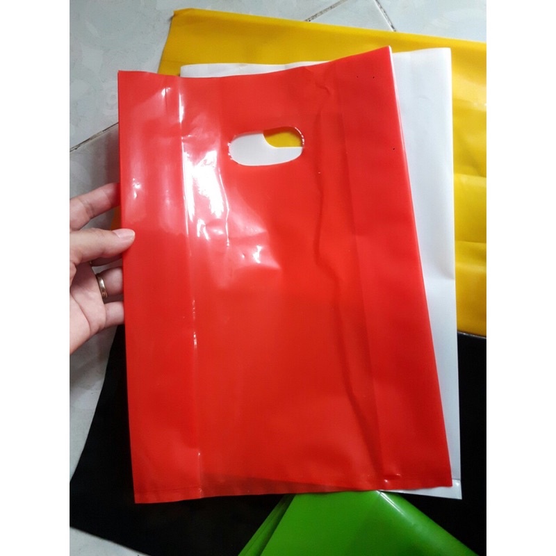 1KG Túi PE đỏ các cỡ - túi đựng mỹ phẩm, quần áo …