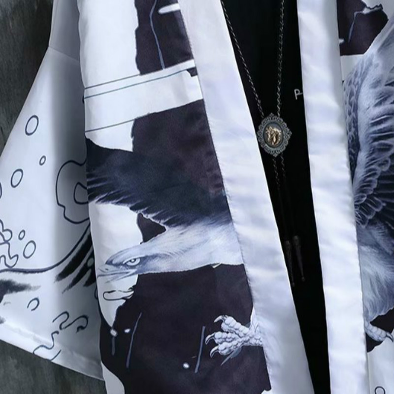 Áo kiểu tay lỡ phong cách Nhật Bản sành điệu dành cho nam | BigBuy360 - bigbuy360.vn