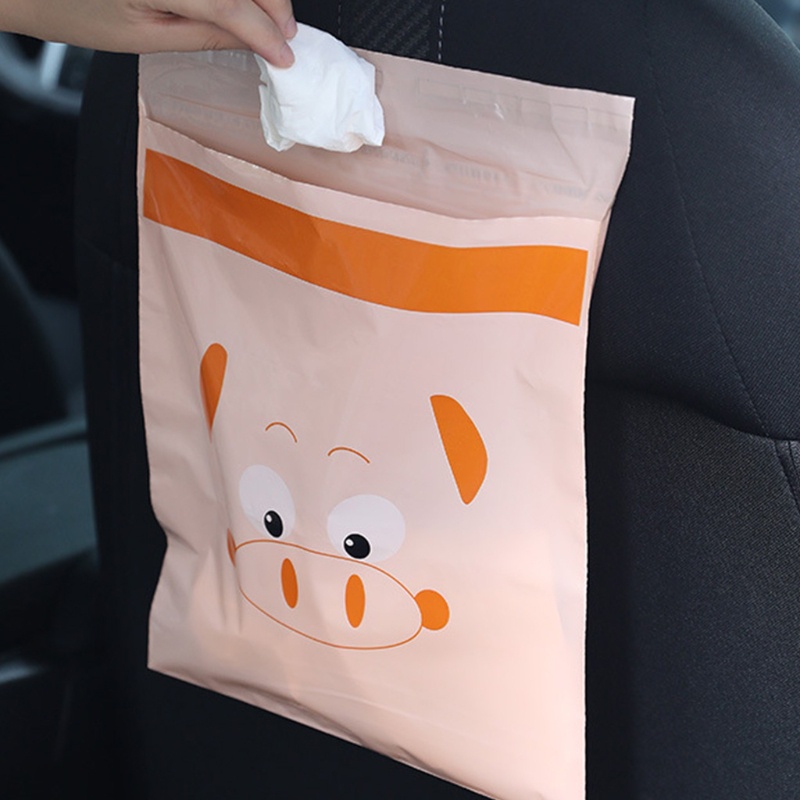 Bộ 60 Túi Đựng Rác Có Móc Dán Tiện Dụng