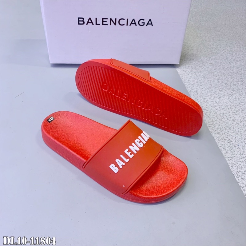 Dép nam Balenciag nam nữ quai ngang Chữ Nổi - dép Balen full box +Bill DL10