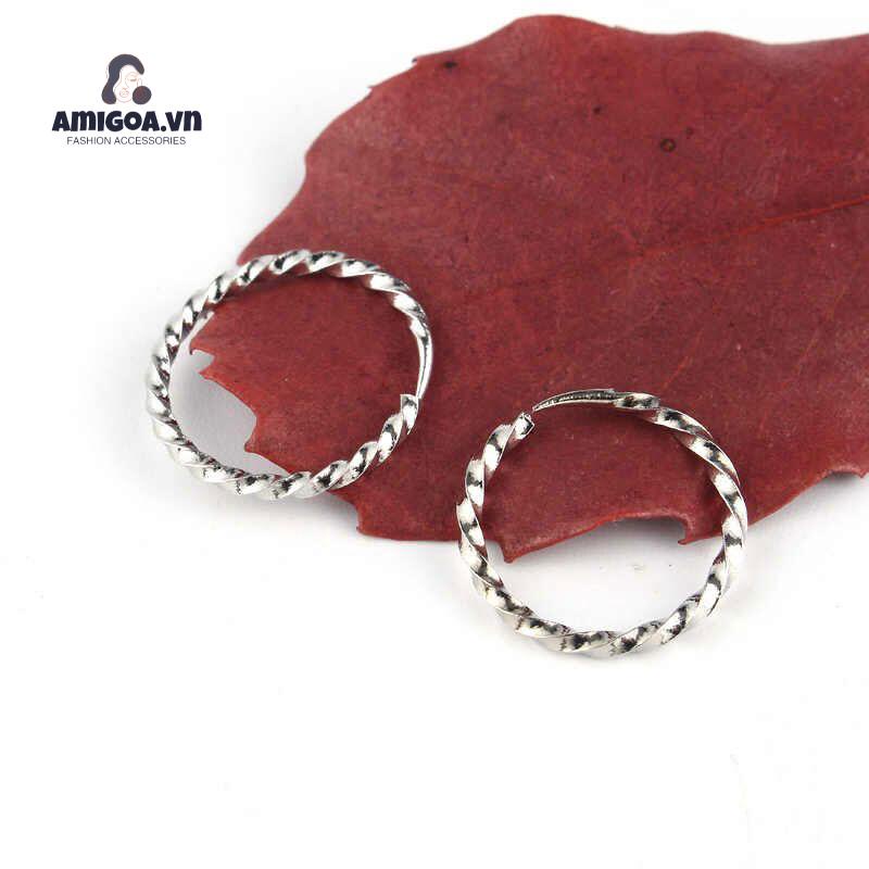 Khuyên Tai Tròn Nhỏ Thời Trang Cho Nữ