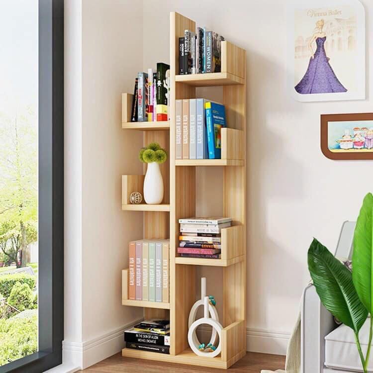 [Deal Hot] Kệ Để Sách Gỗ MDF Hình Xương Rồng