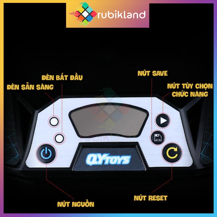 Đồng Hồ QiYi Timer Máy Đếm Thời Gian Giải Rubik Đồ Chơi Rubic Trí Tuệ Trẻ Em