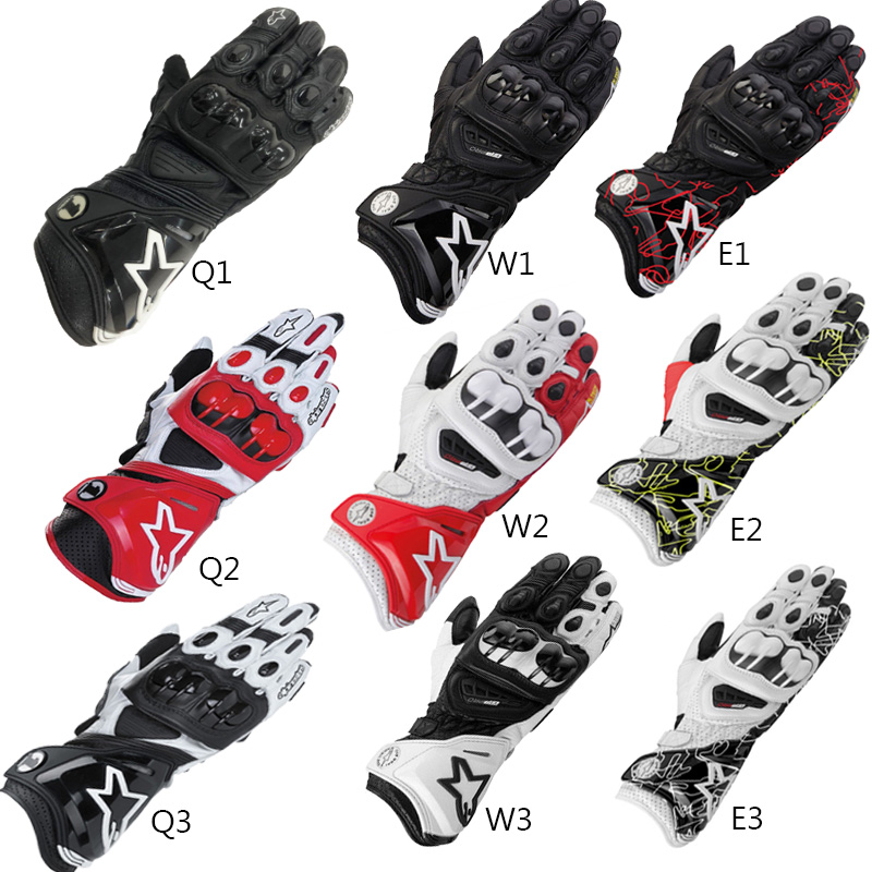 Đôi găng tay Alpinestars chất liệu da lái xe mô tô chuyên dụng