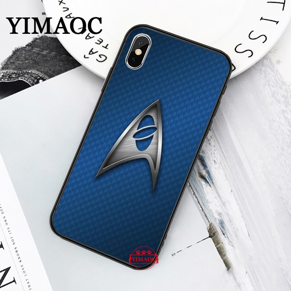 Ốp Điện Thoại Mềm Hình Phim Star Trek Cho Iphone Xs Max Xr X 7 8 6 6s Plus 5 5s Se 447b