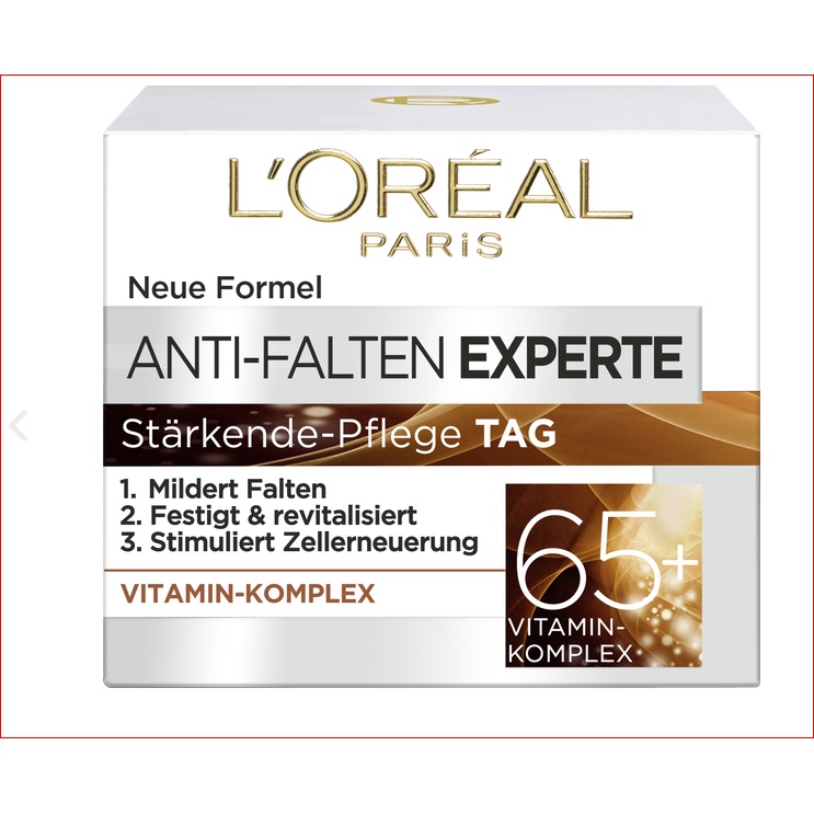 KEM DƯỠNG DA LOREAL Anti Falten Experte TUỔI TỪ 35, 45, 55, 65