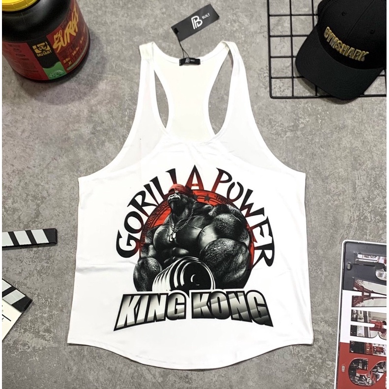 [ sale sốc] Áo ba lỗ GYM nam,áo ba lỗ nam body
