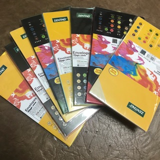 Bao thư màu cao cấp 12x22 10c/x