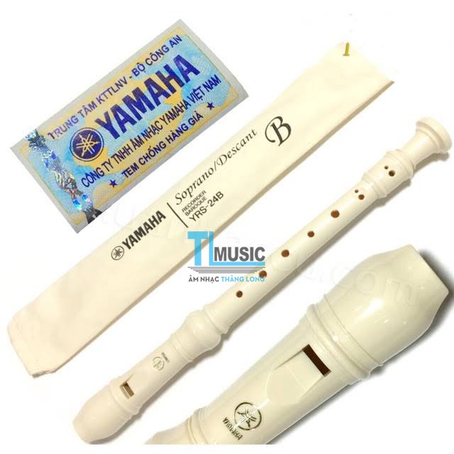 [CHÍNH HÃNG] SÁO RECORDER SOPRANO YAMAHA YRS-24B (TONE B)