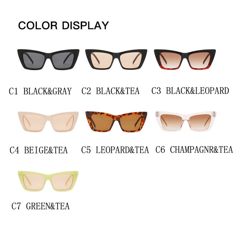 Kính Mát Gọng Mắt Mèo Thời Trang Cho Nữ