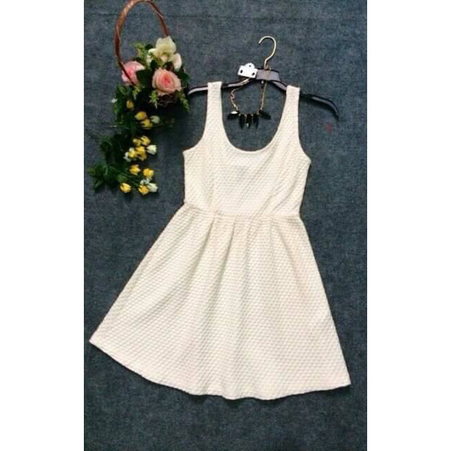 Đầm thun gân hiệu F21