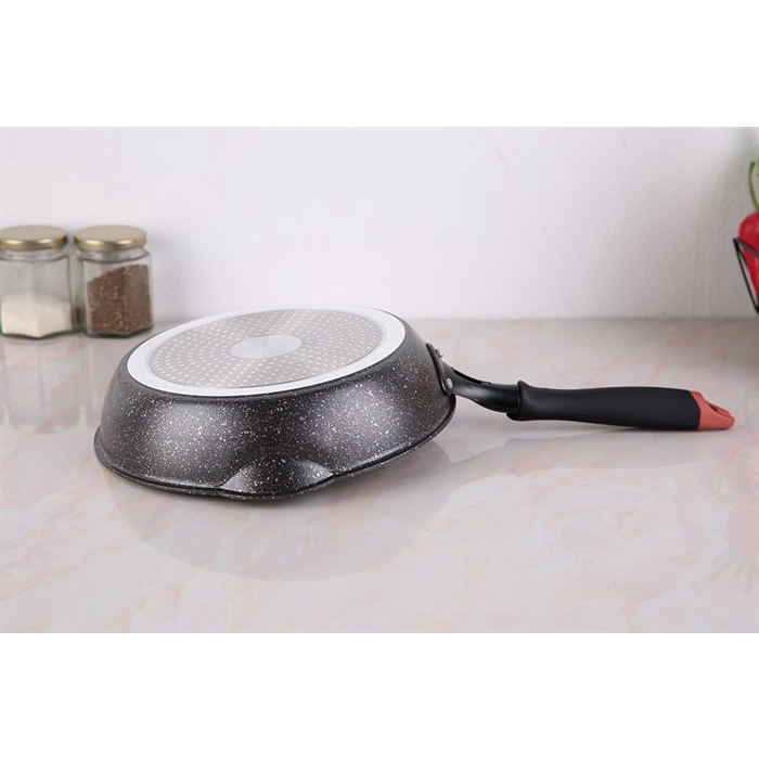 Chảo nhôm chống dính vân đá đáy từ 24cm Kangaroo KG661S