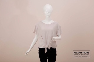 Áo sơ mi xuất Nhật, nơ buộc