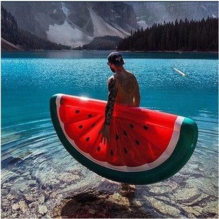 Phao Bơi Hình Dưa Hấu