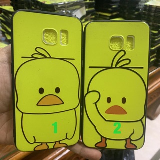 Ốp Samsung S6egde viềng dẻo in hình vịt kute
