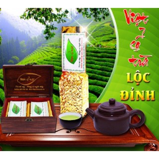 CHÈ TÂN CƯƠNG, THÁI NGUYÊN- VIỆT CỔ TRÀ LỘC ĐỈNH 100gr