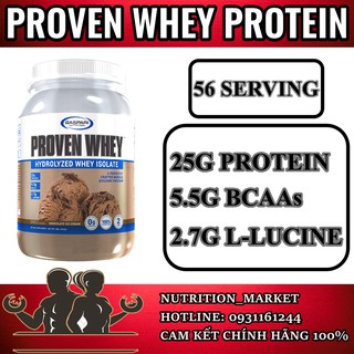 Sữa Tăng Cơ Bắp Proven Whey 4lbs - 100% Hydrolyze