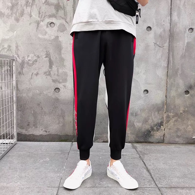 Quần jogger nỉ unisex Chữ Nhật nam nữ phong cách ulzzang Wind | BigBuy360 - bigbuy360.vn