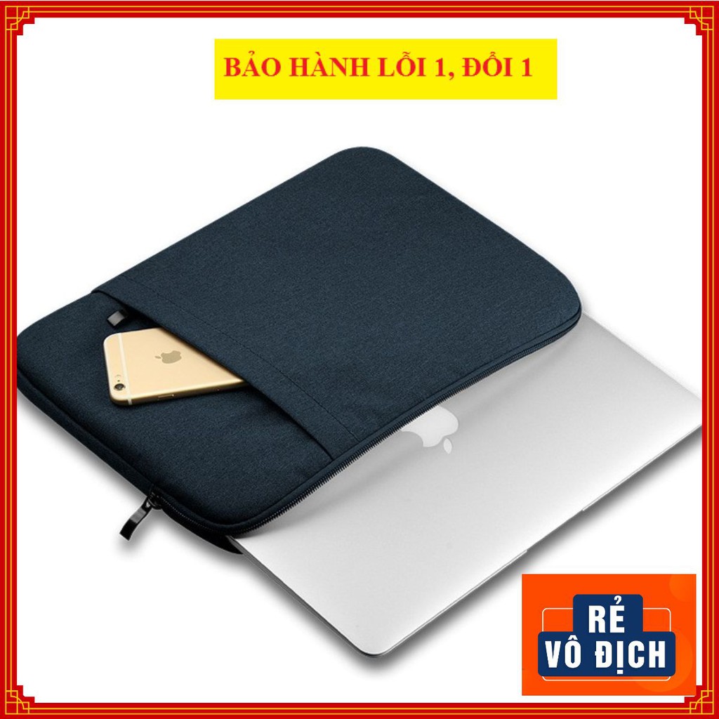 Túi Chống Sốc Macbook Laptop Cao Cấp Từ 11 Inch - 16 Inch ( Có Nhiều Size ) - ( 2 Ngăn )